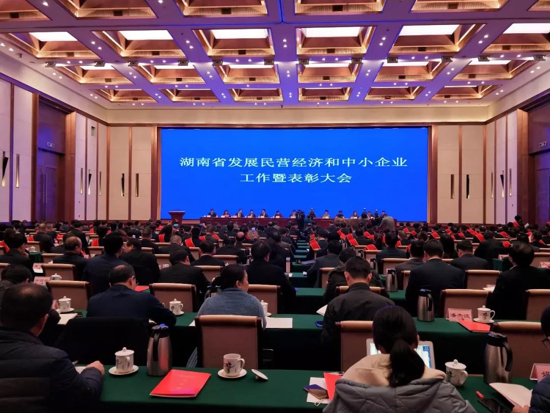 董事長王五星出席：湖南省發(fā)展民營經(jīng)濟(jì)和中小企業(yè)工作暨表彰大會(huì)